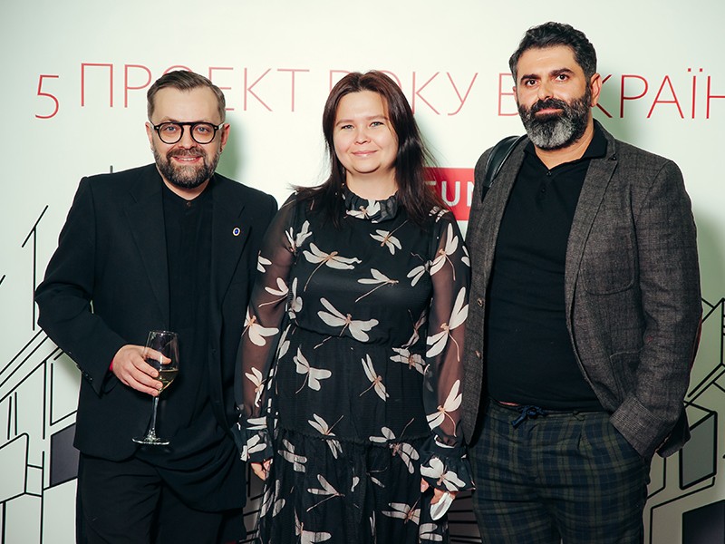 Журі (з ліва на право): Костянтин Ковшевацький, Анна Іскіердо, Володимир Патіс